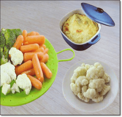 컬리플라워 음식