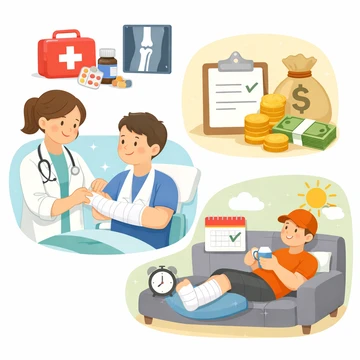 산재 보상 범위와 급여 기준 설명1