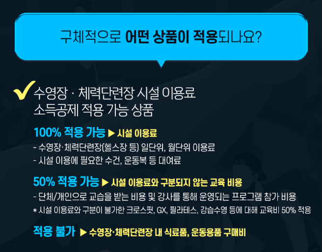 문화비 소득공제 혜택