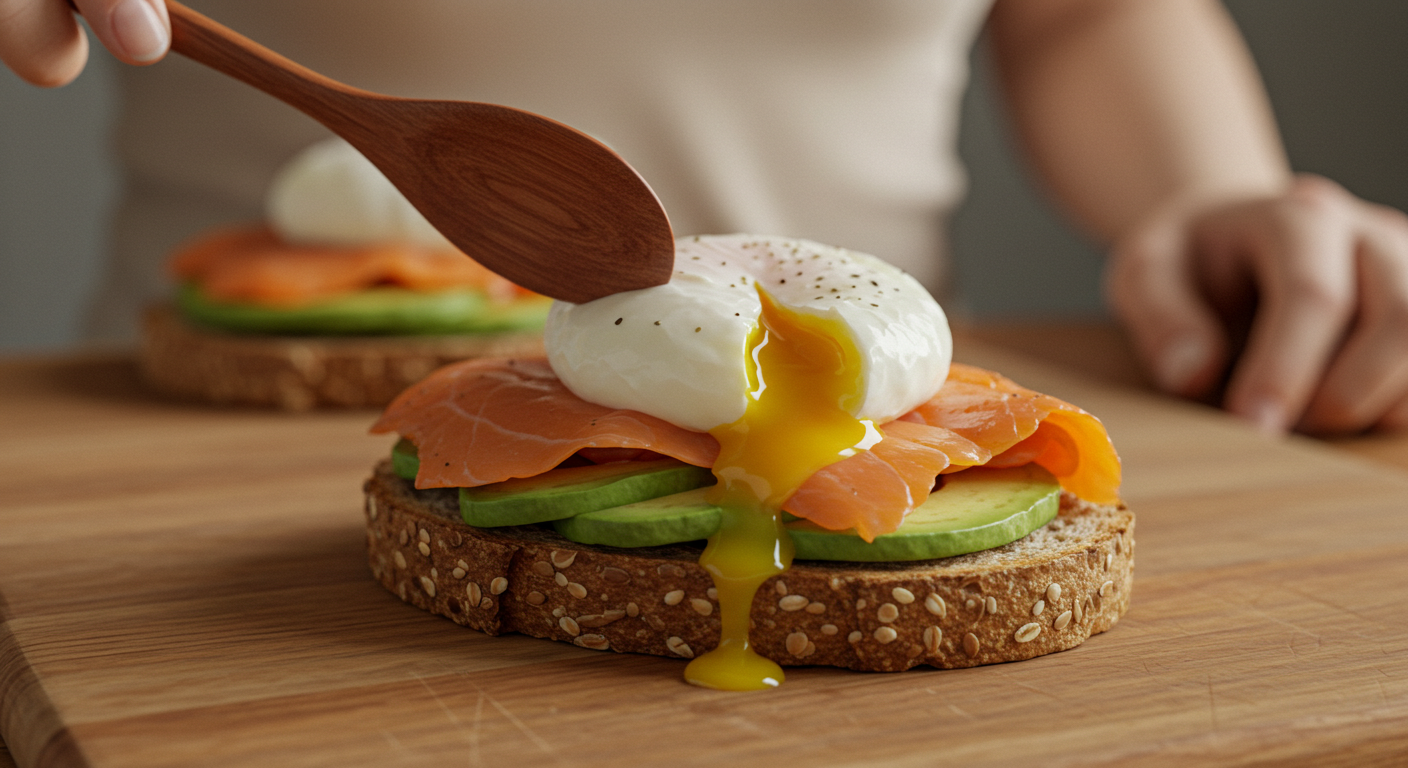 아보카도 연어 샌드위치