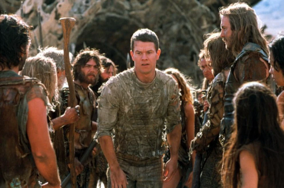 2001년 혹성탈출 리메이크 영화 장면