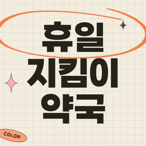 휴일지킴이 약국