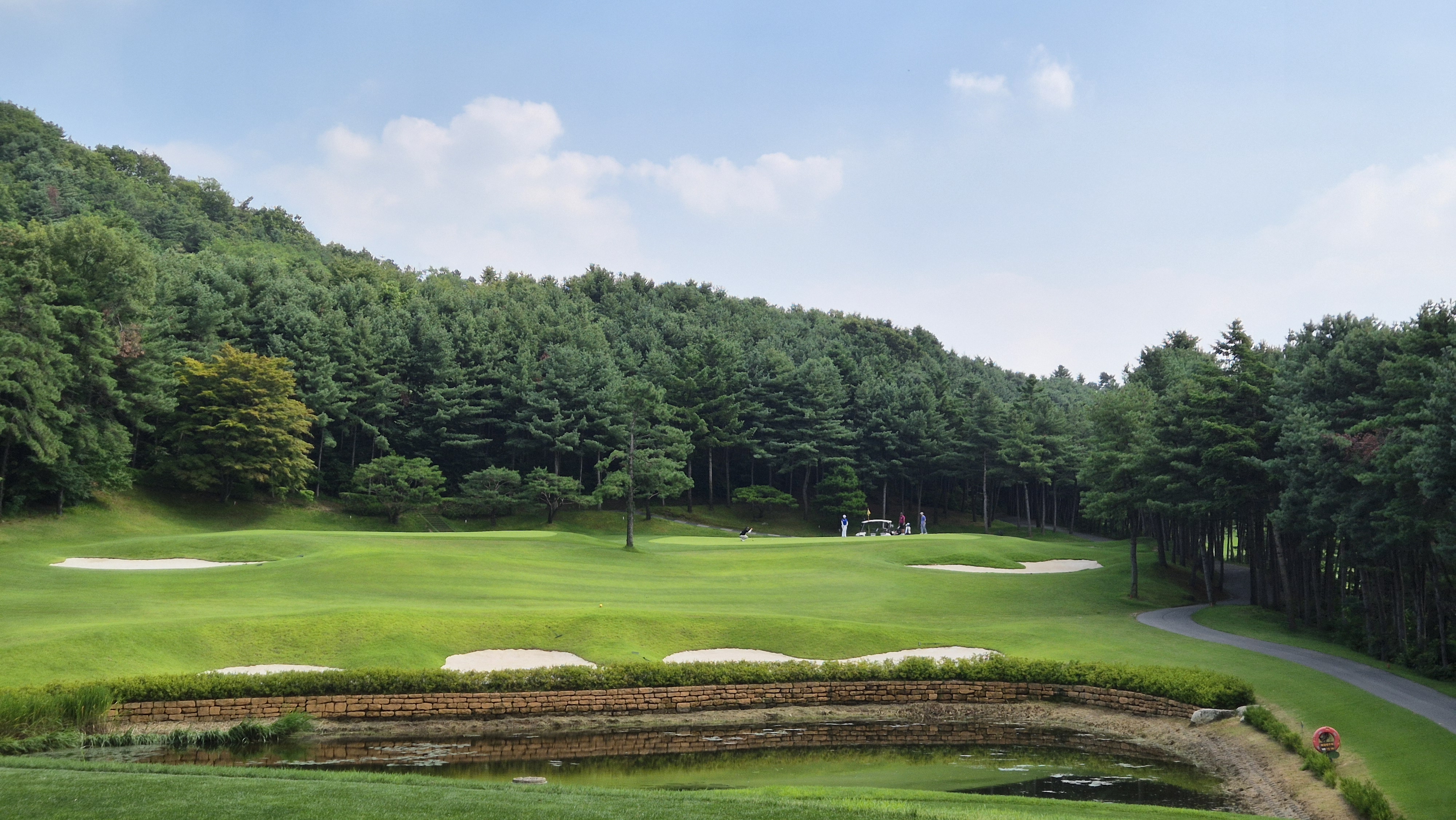 한성cc 오렌지-그린 코스 사진 및 공략 정보