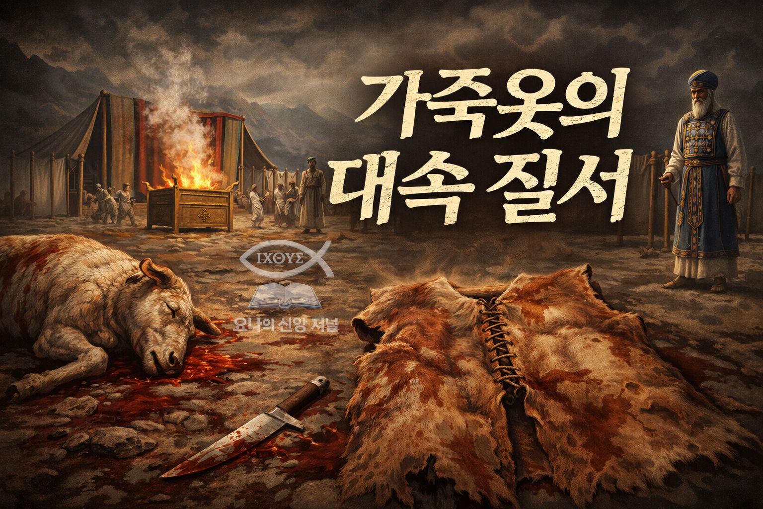 창세기 3장 21절 가죽옷의 대속 질서와 생명을 보호하시는 하나님의 은혜 요나의 신앙 저널