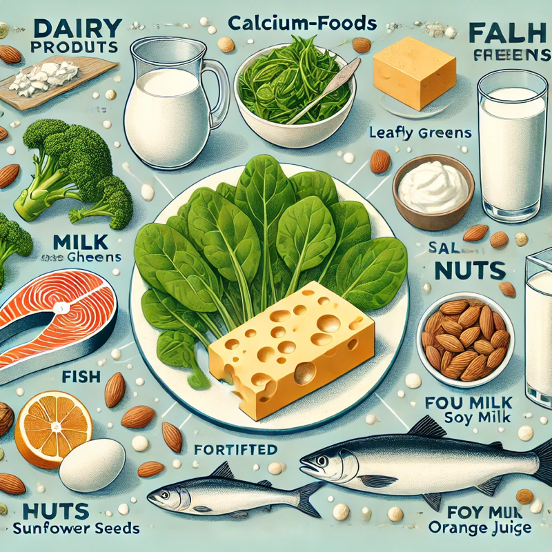 칼슘부족에 필요한음식