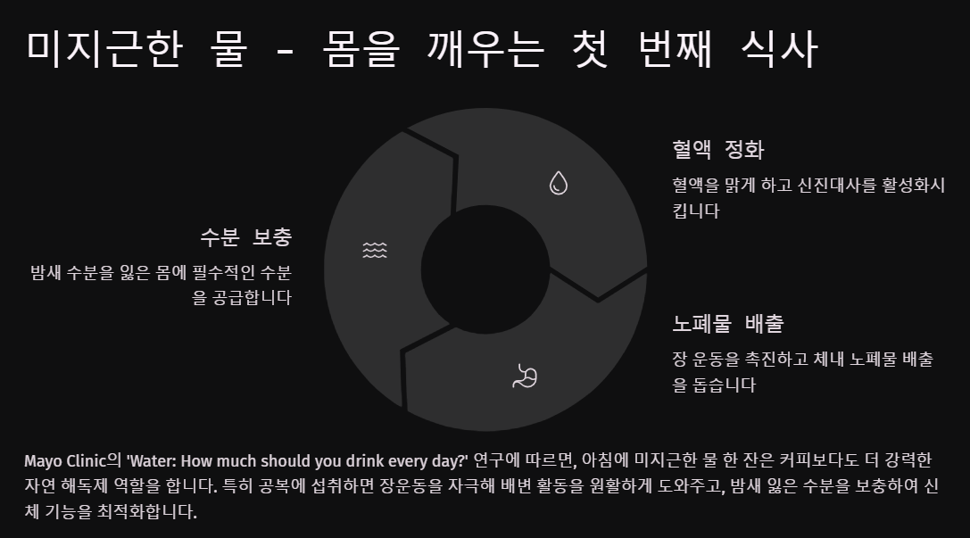 미지근한물 사진