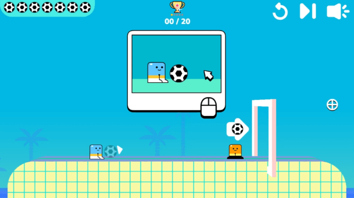 블럼기-사커-무료게임-시작-화면