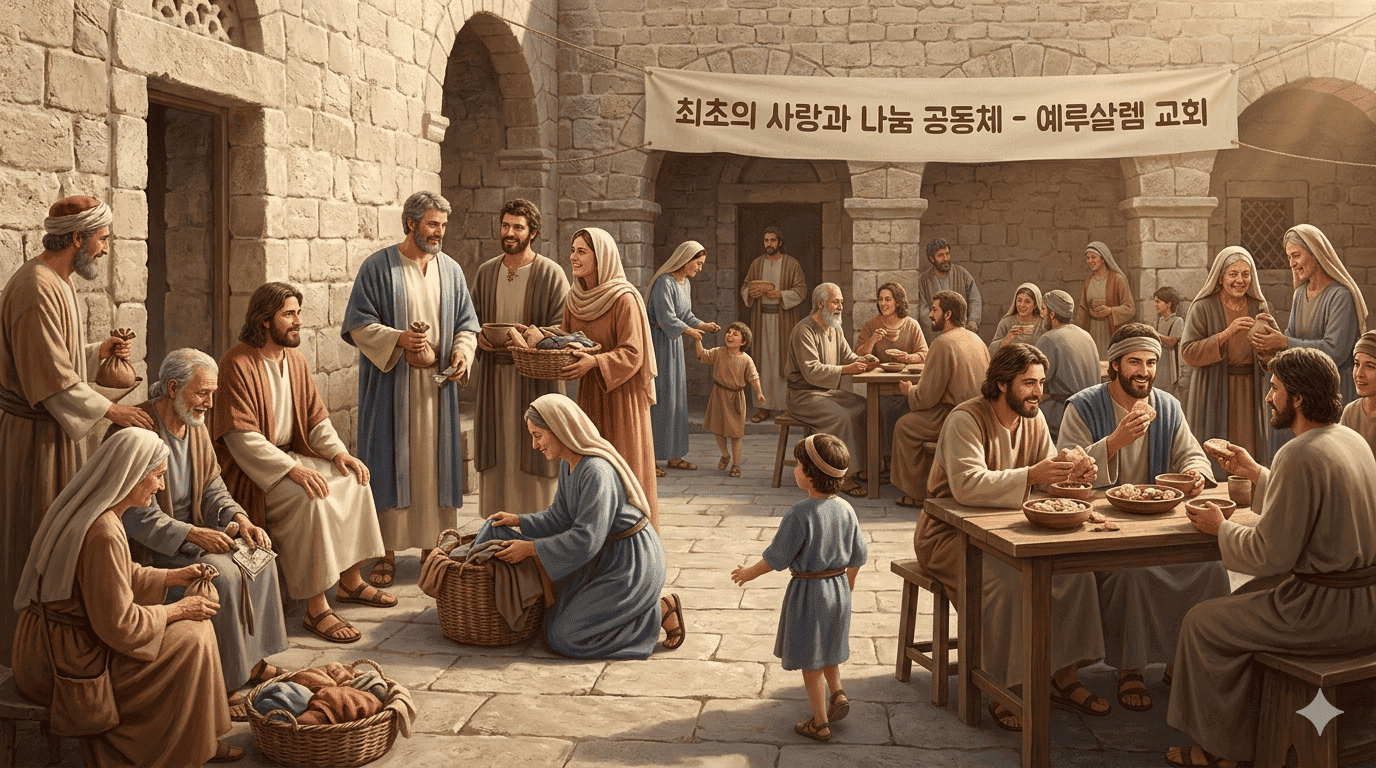 예루살렘 의교회 최초의 사랑과 나눔 공동체