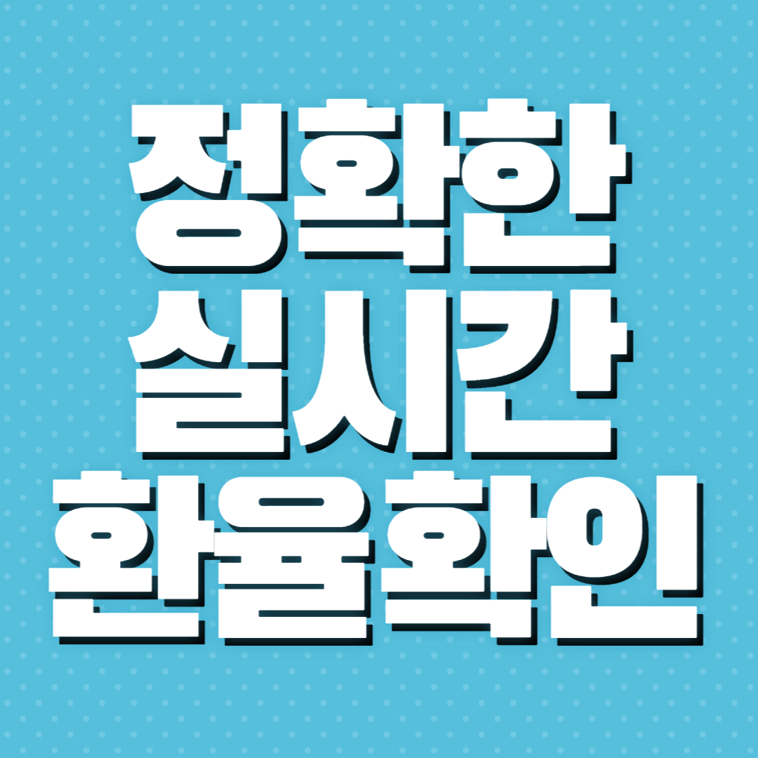 실시간 환율조회