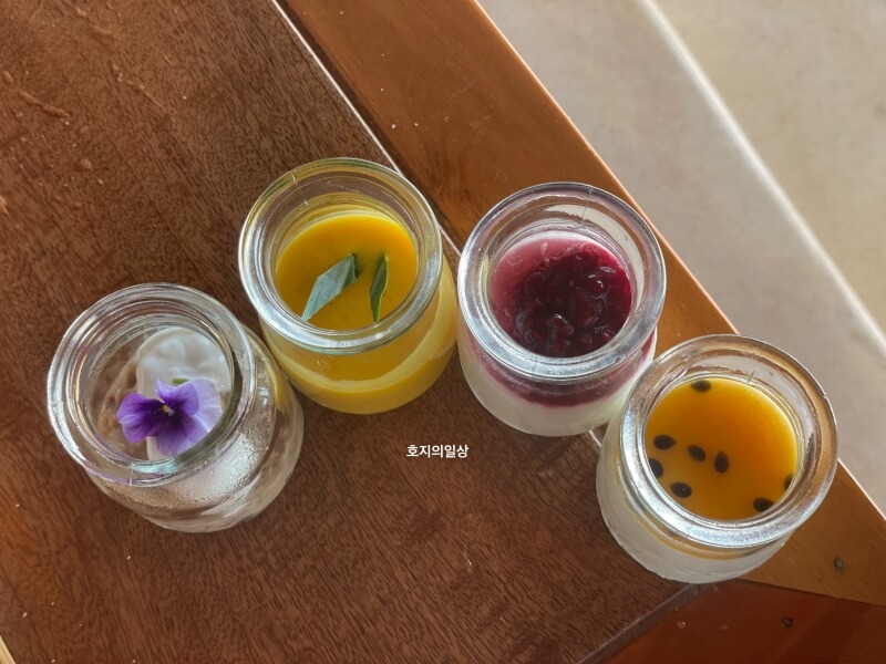 나트랑 아나만다라 올인클루 조식 - 요거트 종류