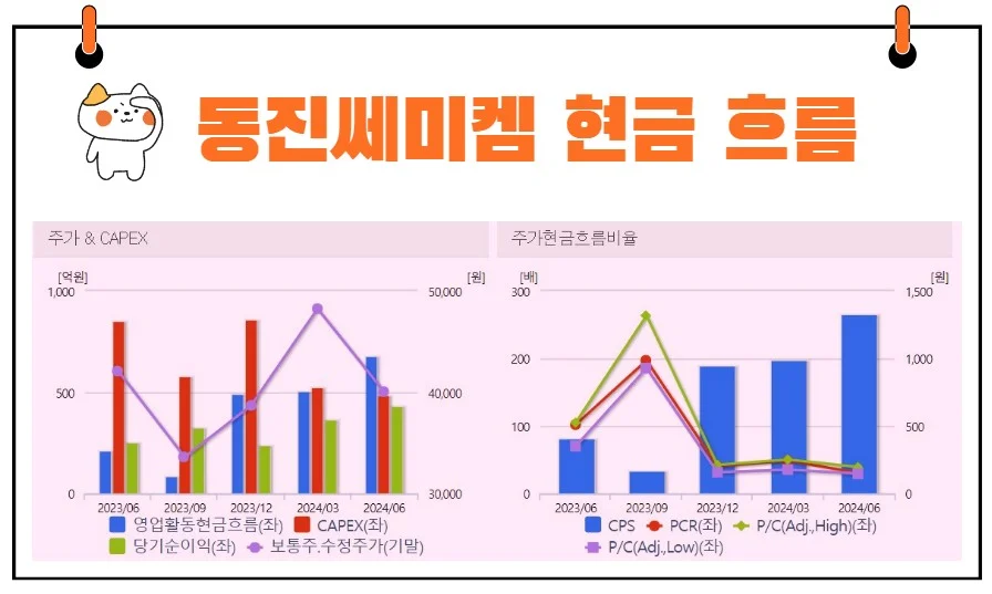동진쎄미켐 재무 분석
