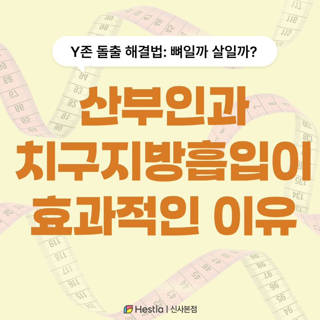 Y존 돌출 해결법: 뼈일까 살일까? 산부인과 치구지방흡입이 효과적인 이유