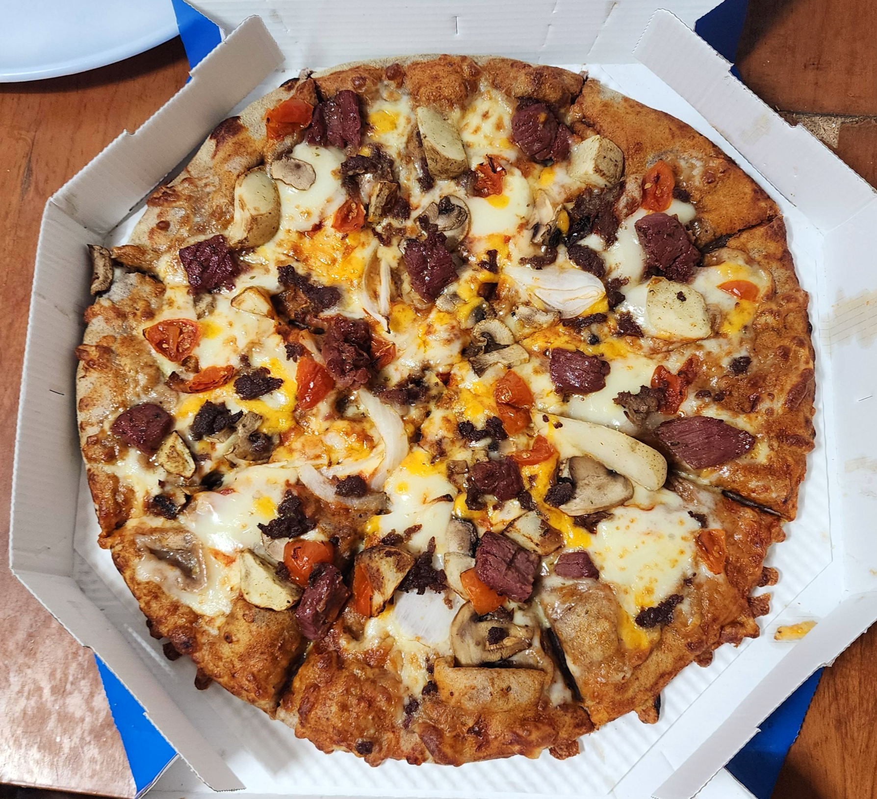 도미노피자_와일드와일드웨스트스테이크