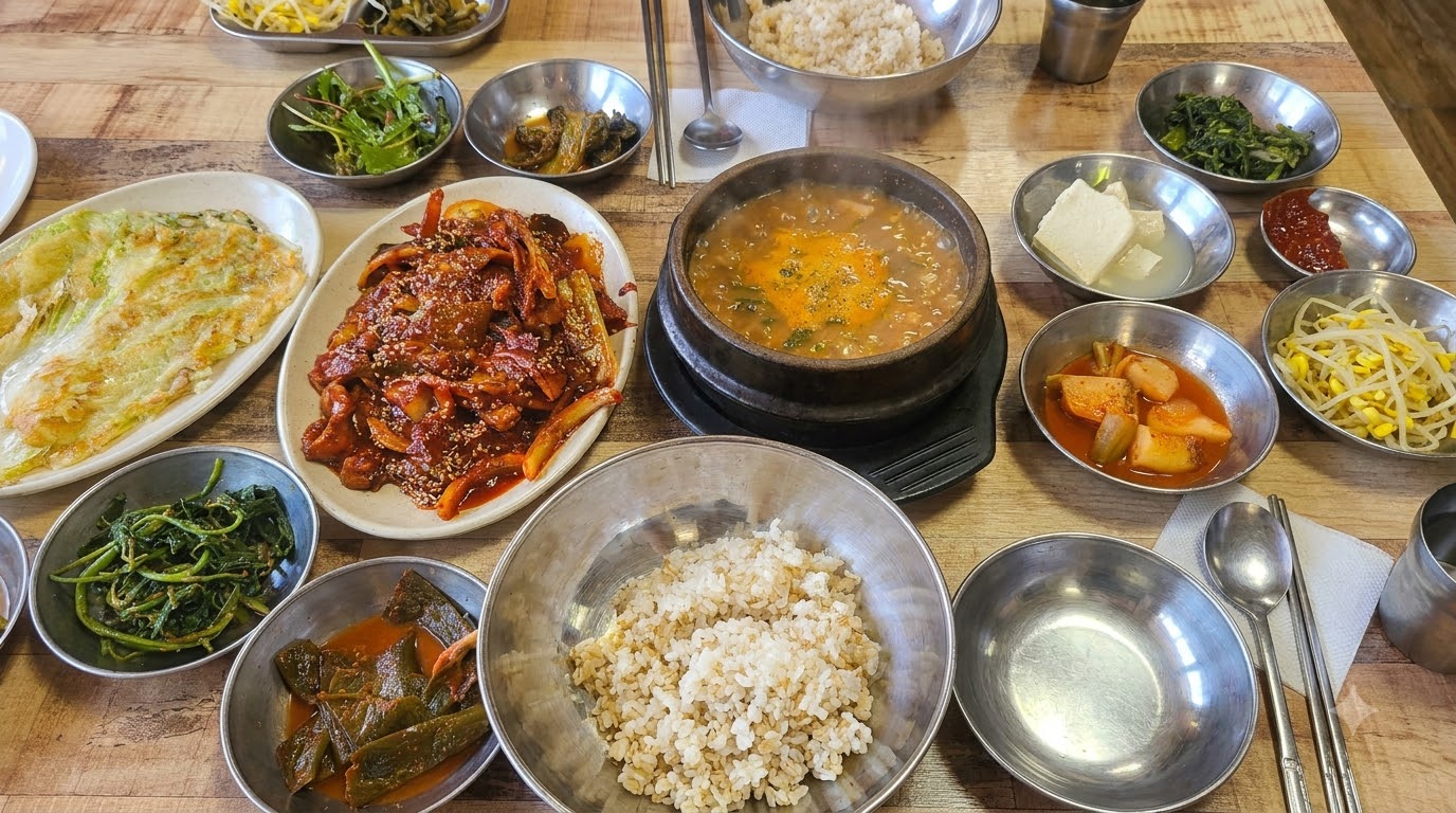 전현무계획4 <자연산버섯전골/청국장정식/매콤제육볶음>위치