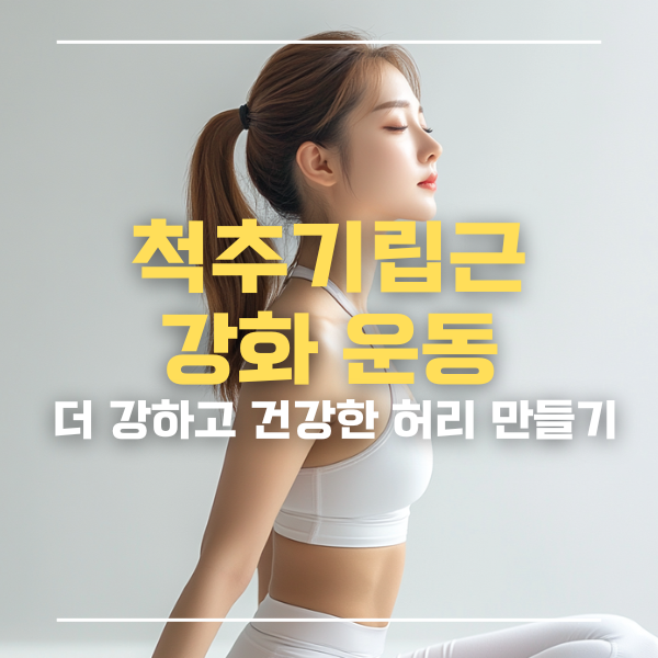 척추기립근강화운동