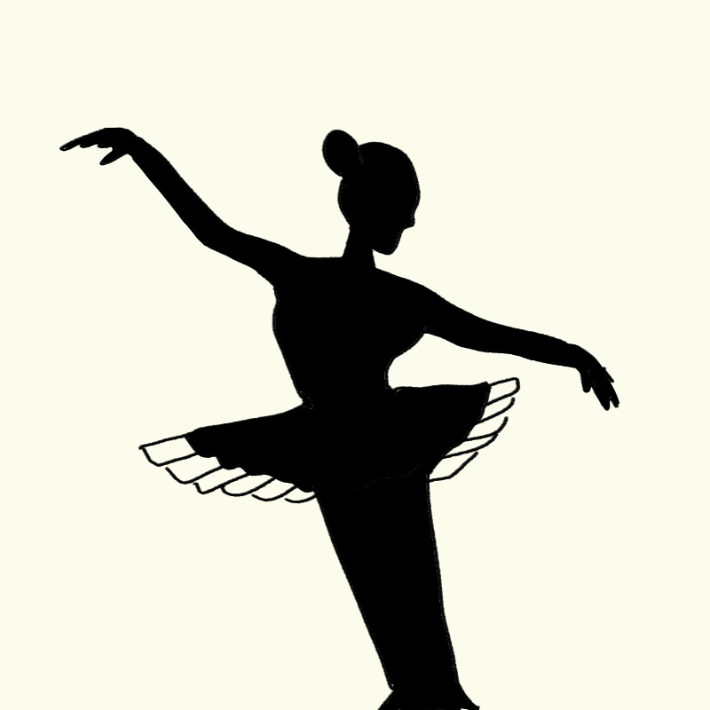 직접 그린 염다연 발레리나의 그림