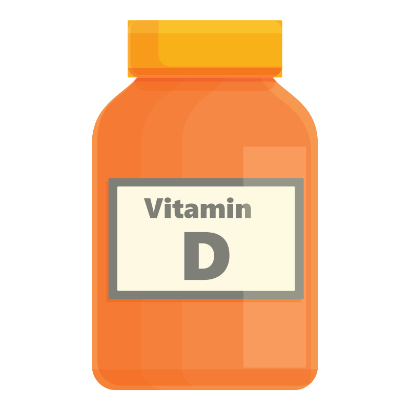 비타민 D 일러스트