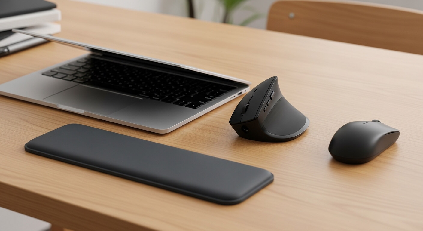 건강과 업무 효율을 동시에 고려한 노마드의 표준 워크스테이션 세팅