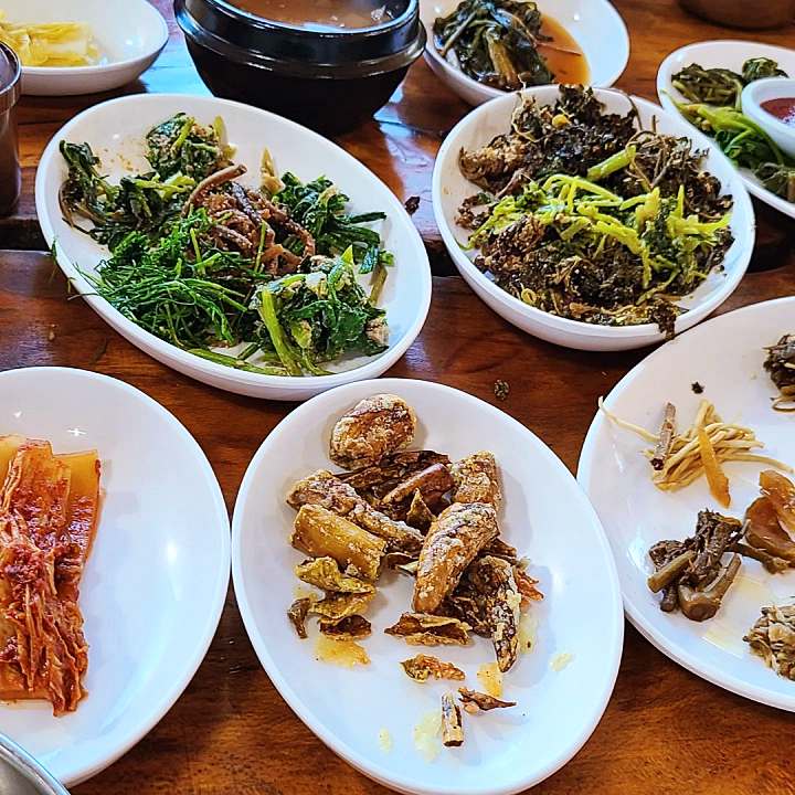  산채 정식 전북 완주 대둔산 맛집 추천
