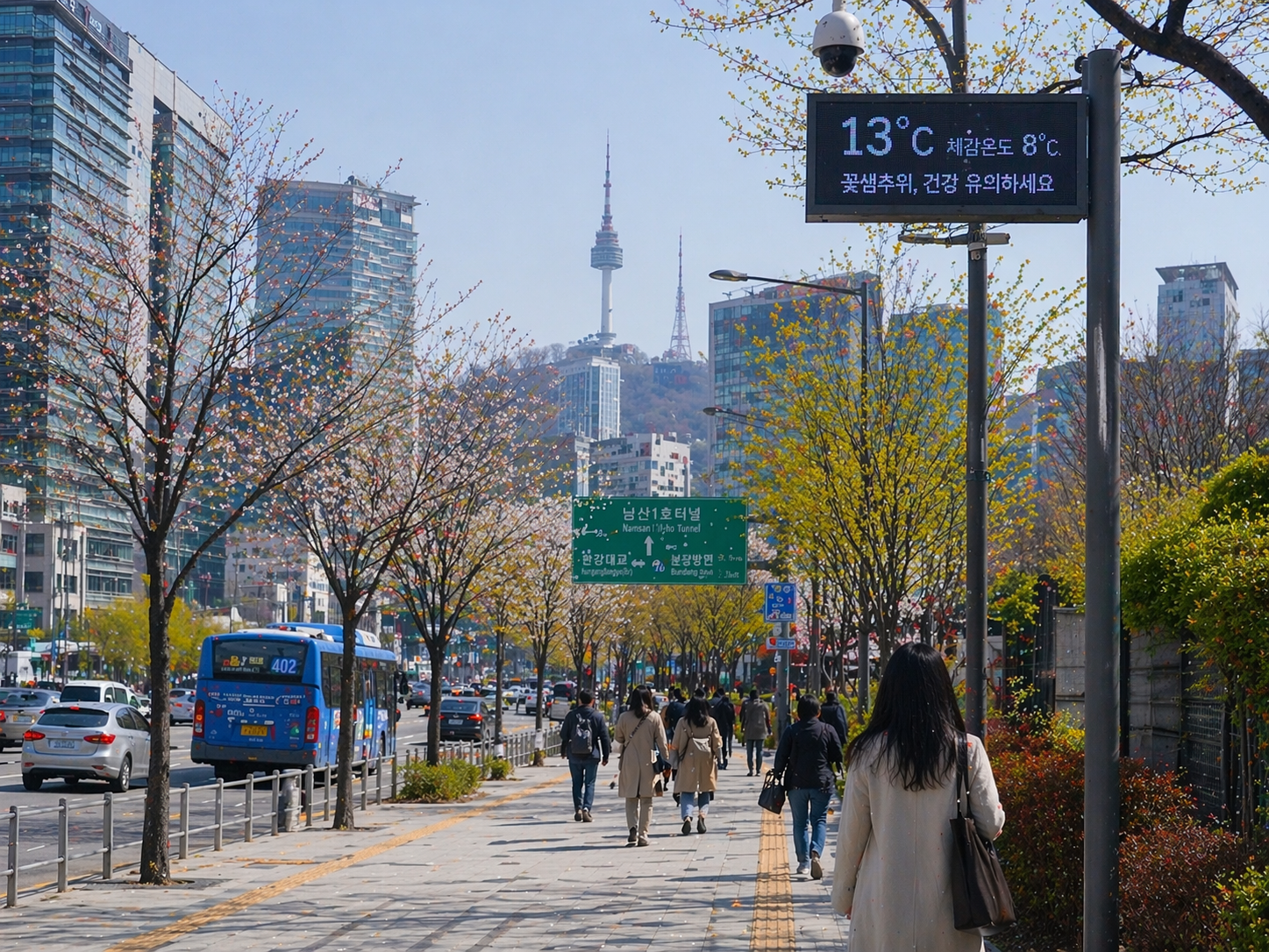 4월 7일 날씨 전국날씨 꽃샘추위 총정리