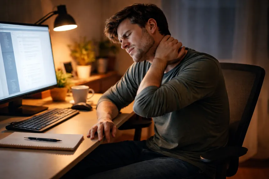 뒷골이 땡기는 증상