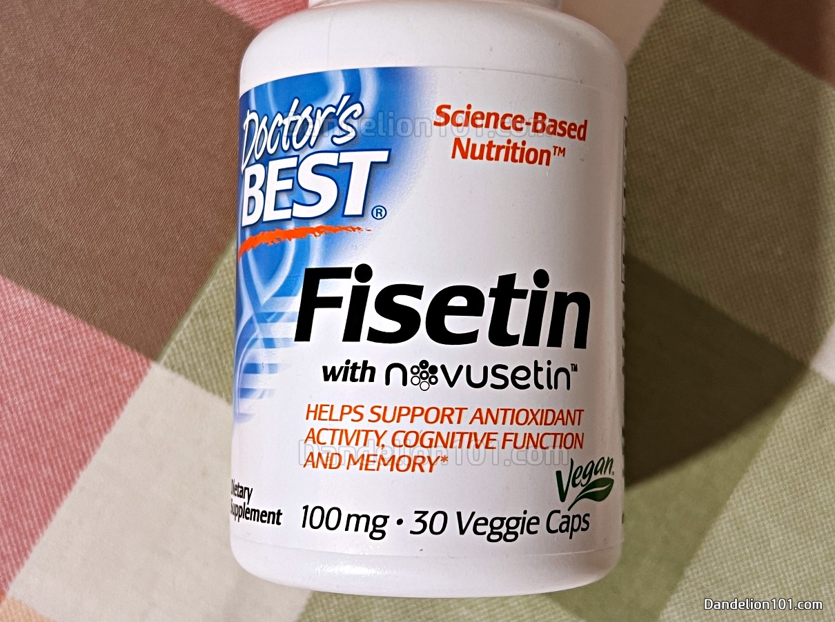 닥터스 베스트 노부세틴 함유 피세틴 표지