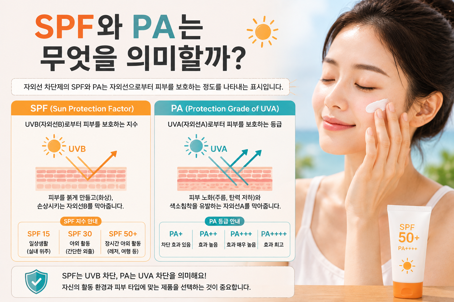 SPF와 PA는 무엇을 의미할까?