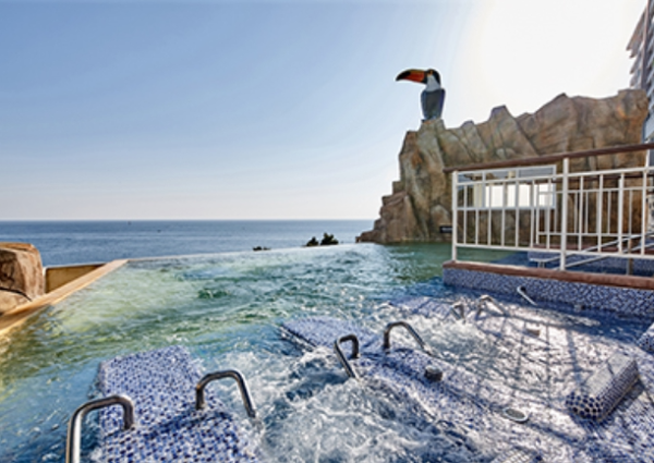 롯데리조트 워터파크 실외 바데풀