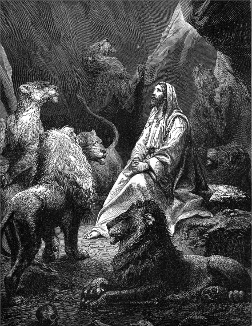 사자굴 속의 다니엘