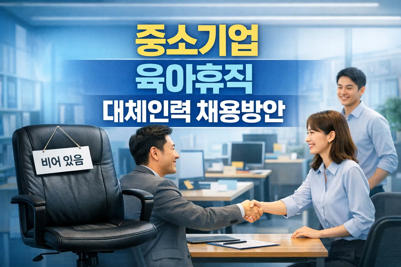 중소기업 육아휴직 대체인력 채용방안