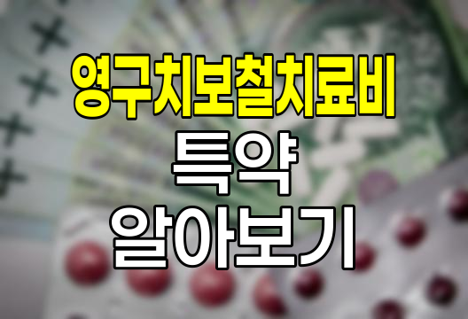 KB손해보험 영구치보철치료비 특약의 핵심 내용과 보장범위