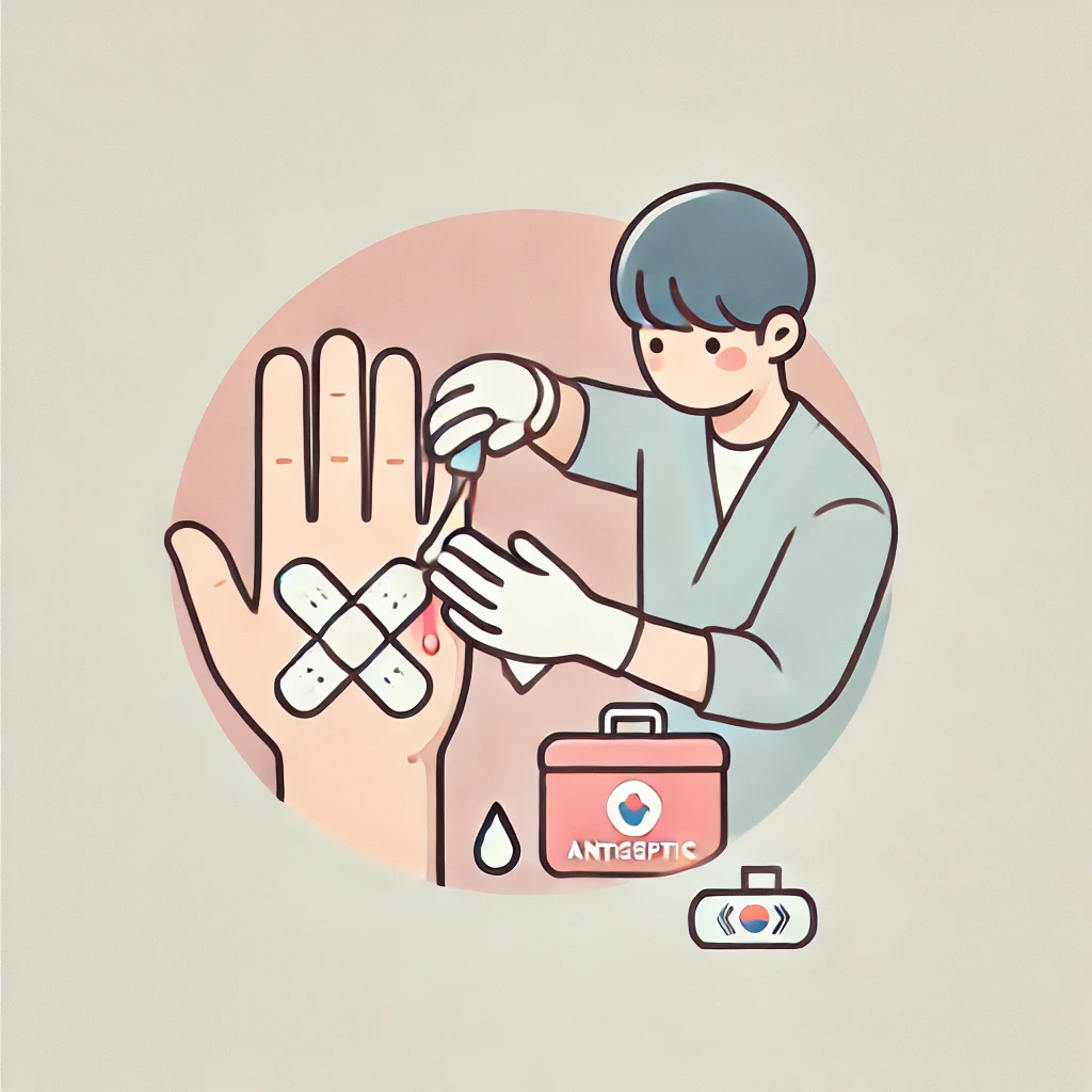 기타 응급 증상 - 상처
