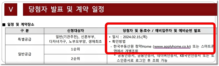 포항 힐스테이트 더샵 상생공원 아파트 당첨자발표일