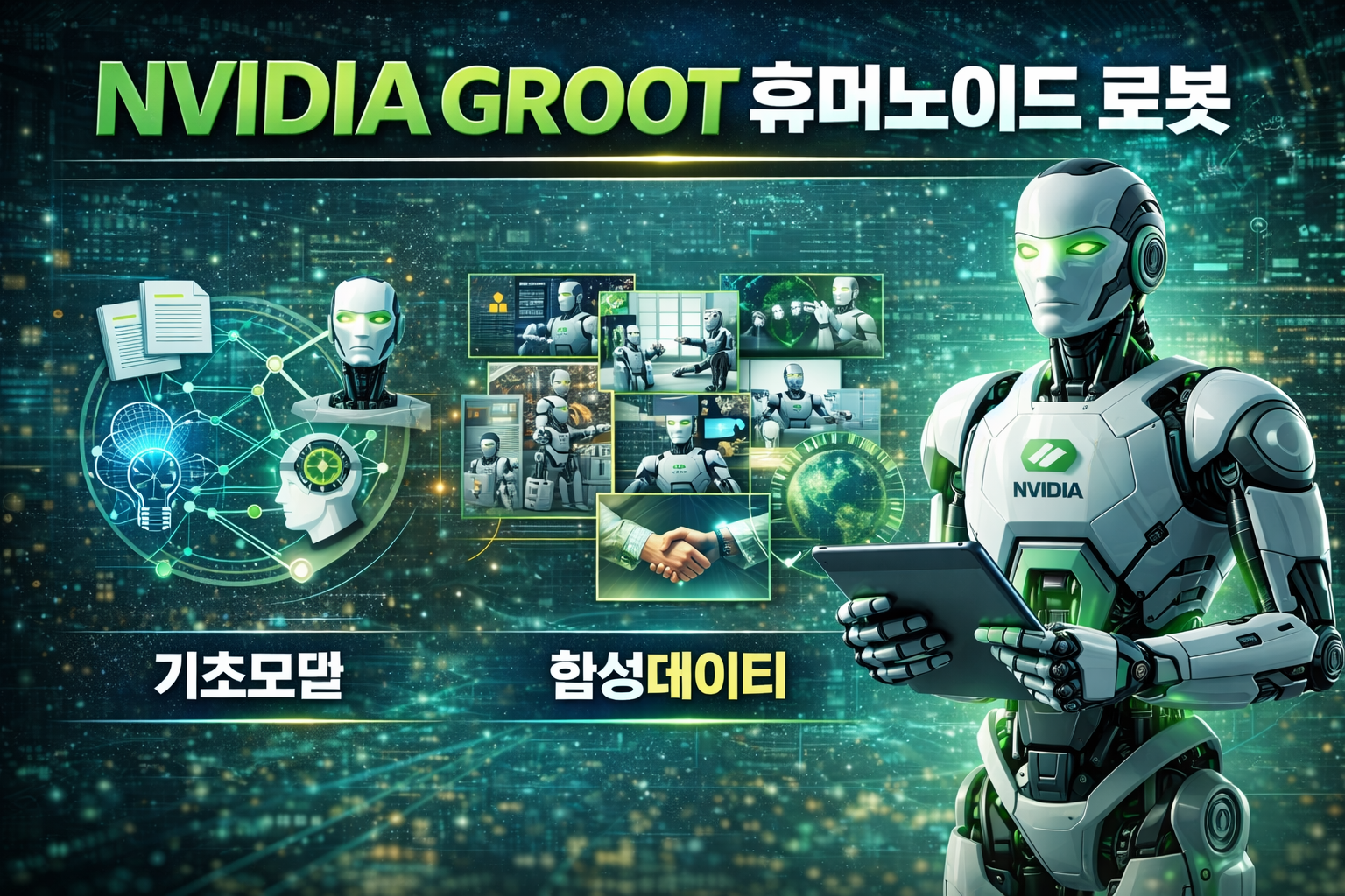 NVIDIA GR00T 휴머노이드 로봇