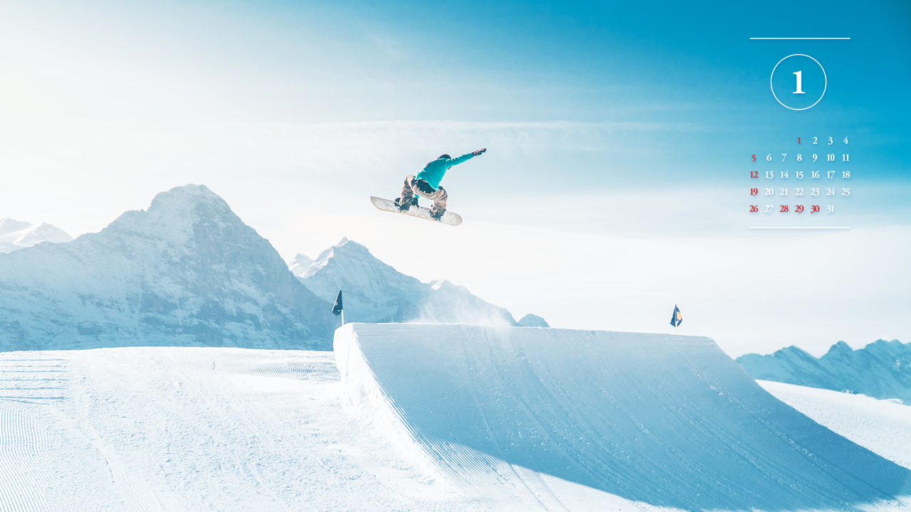 05 점프 A - 2025년1월 노트북배경화면