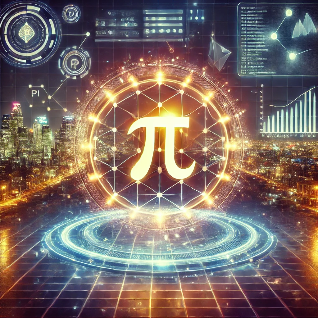 파이코인과 관련 된 사진