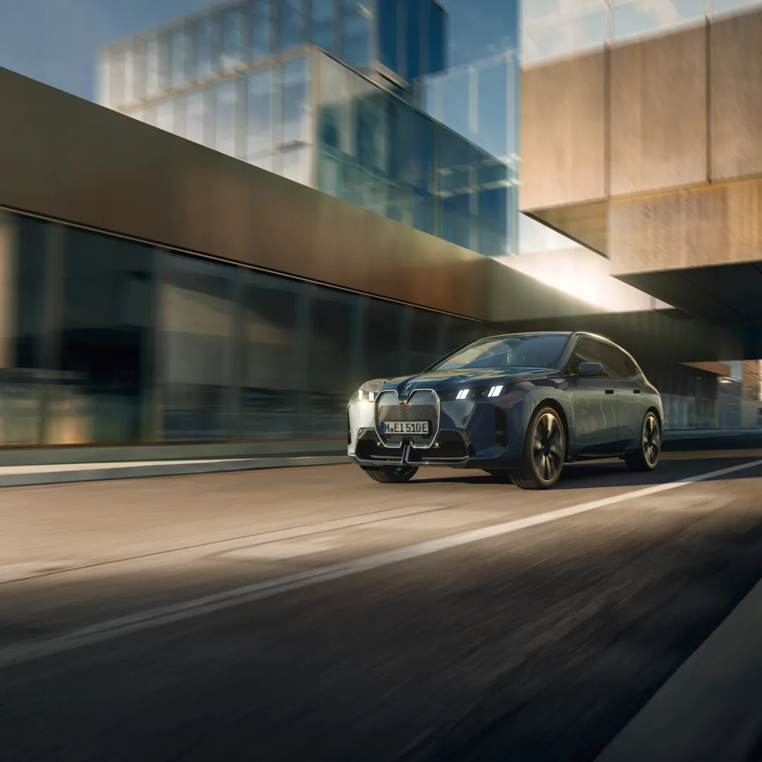 BMW IX 차량 내부, 외부 이미지