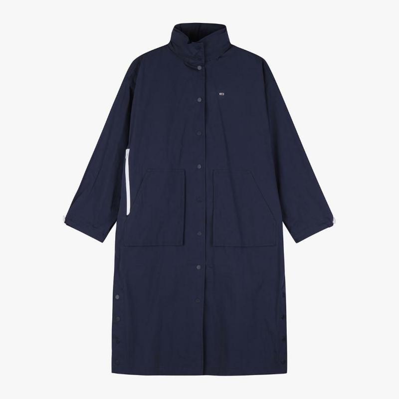 타미힐피거 여자 여성 봄 가을 바바리 트렌치 간절기 바람막이 롱 코트