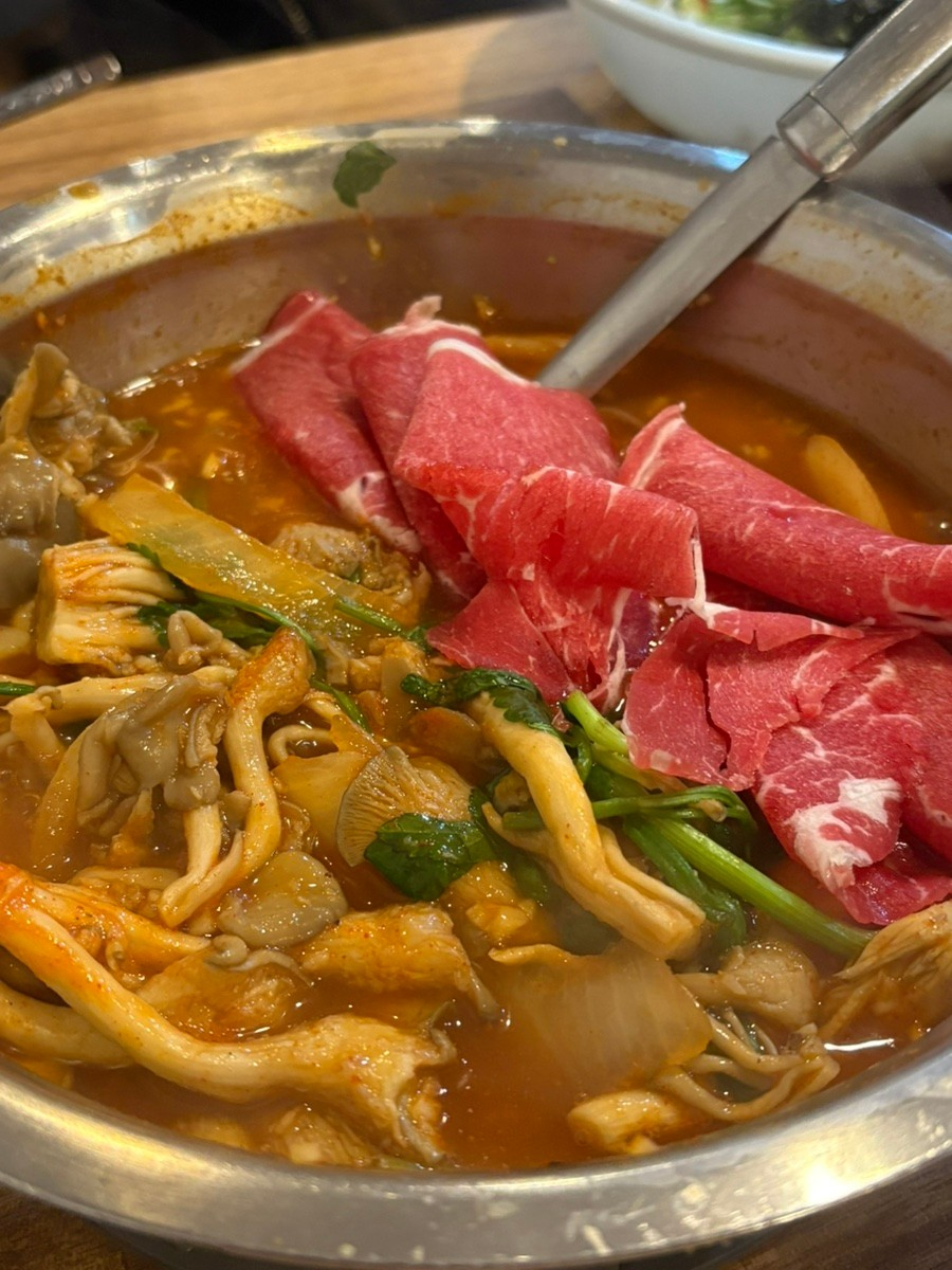 가양칼국수버섯매운탕