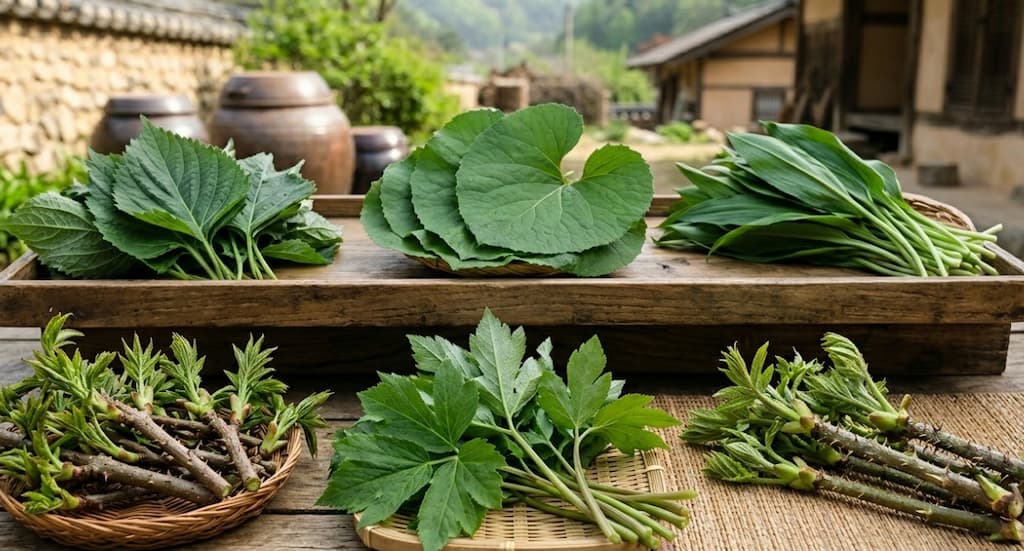 홍천 산나물 축제에서 만날 수 있는 산나물 종류