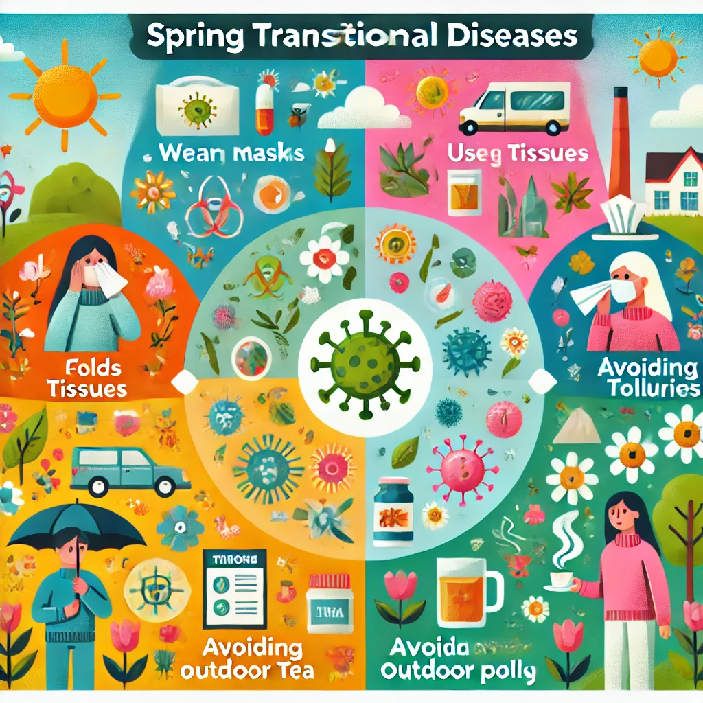 봄철 환절기 질병 예방가이드