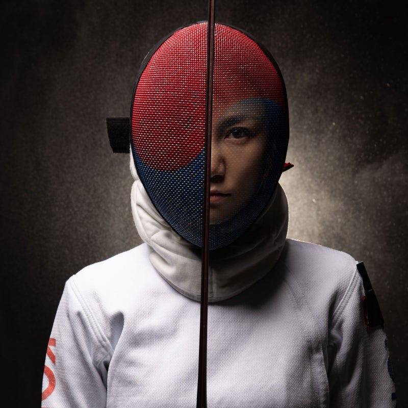 2024 파리올림픽 최인정 펜싱 선수 &amp;#124; 출처: 네이버 스포츠