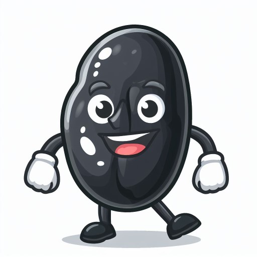 black_bean_illustration