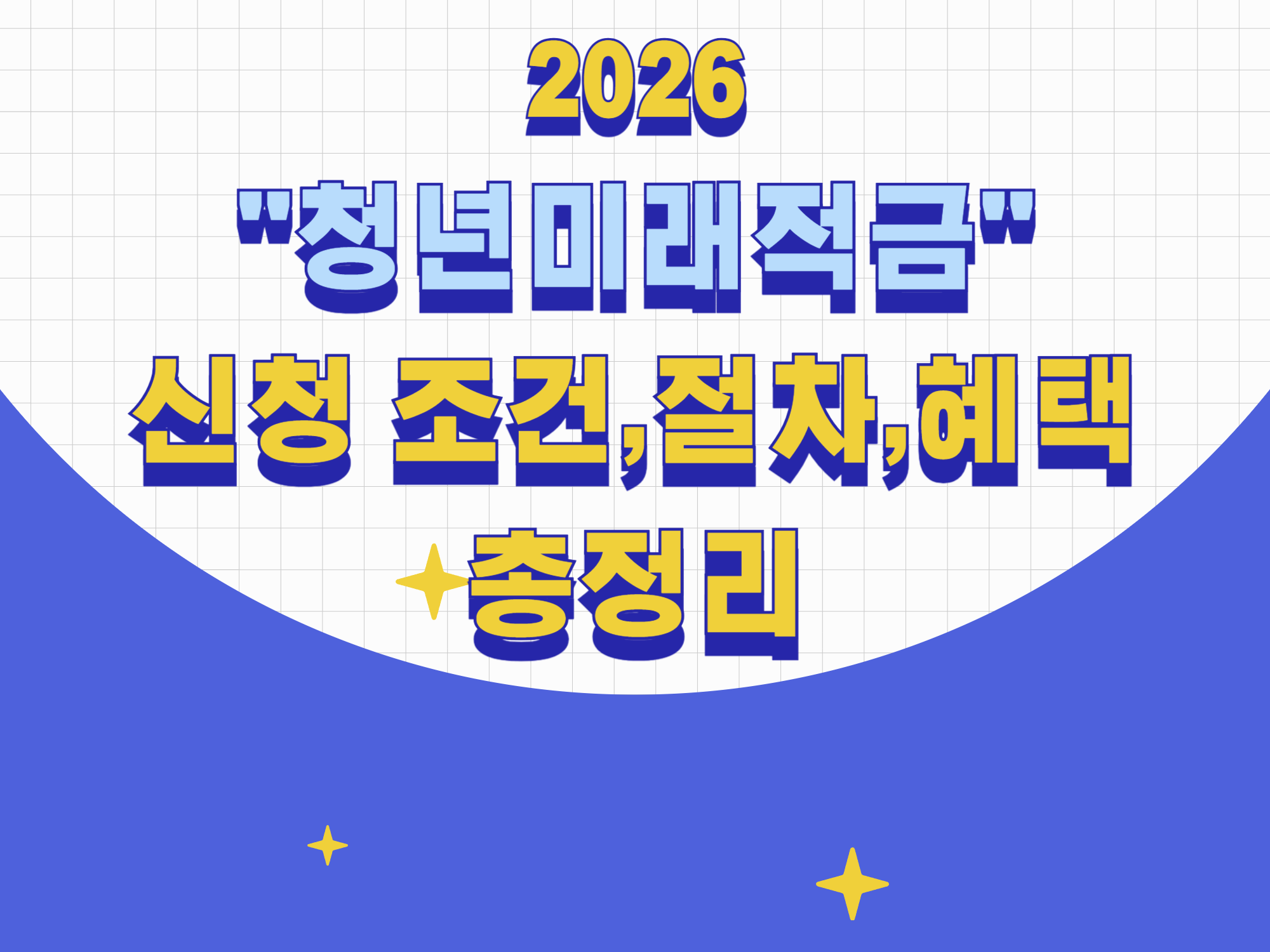 2026 청년미래적금 신청 조건, 절차, 혜택 총정리