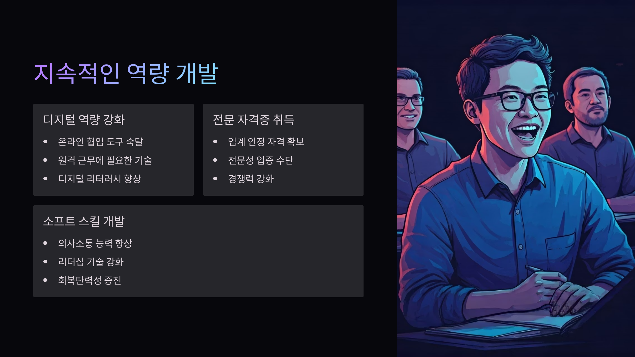 지속적인 역량 개발