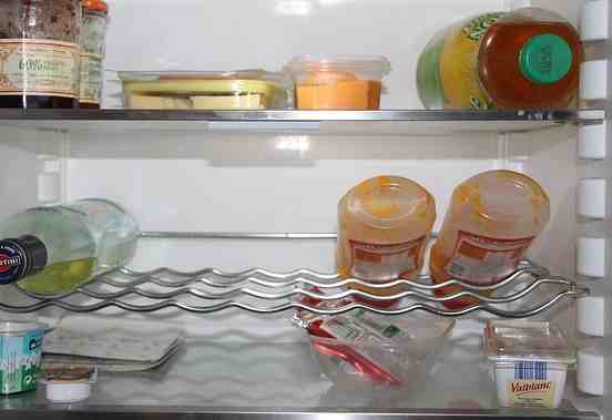 냉장고 안 정리 모습