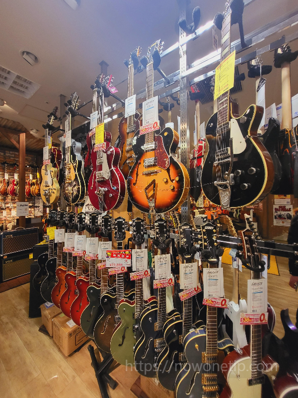일본직구-악기직구-오사카여행-펜더-야마하-깁슨