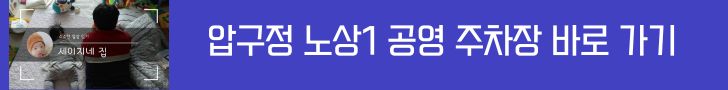 압구정 노상1 공영 주차장