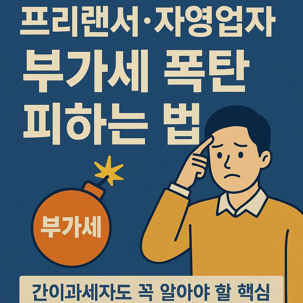 부가세 폭탄 피하는 법