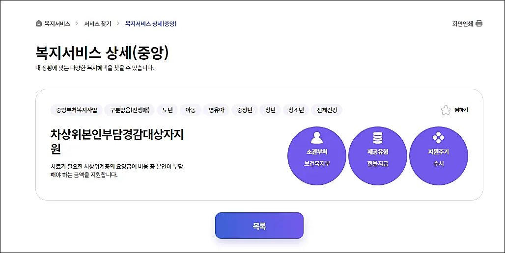 복지로-차상위-본인부담-경감대상자